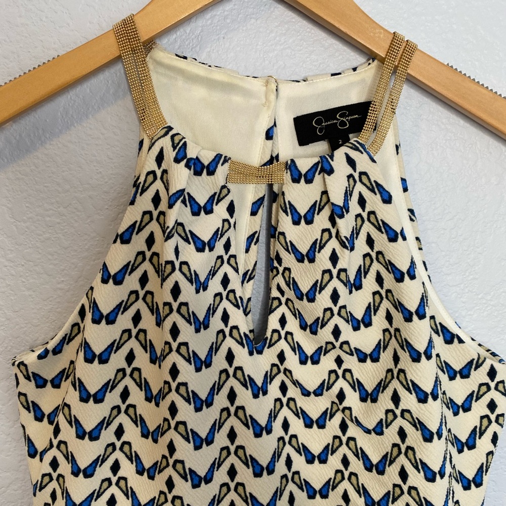 Jessica Simpson sleeveless dress size 2 - Picture 3 of 11